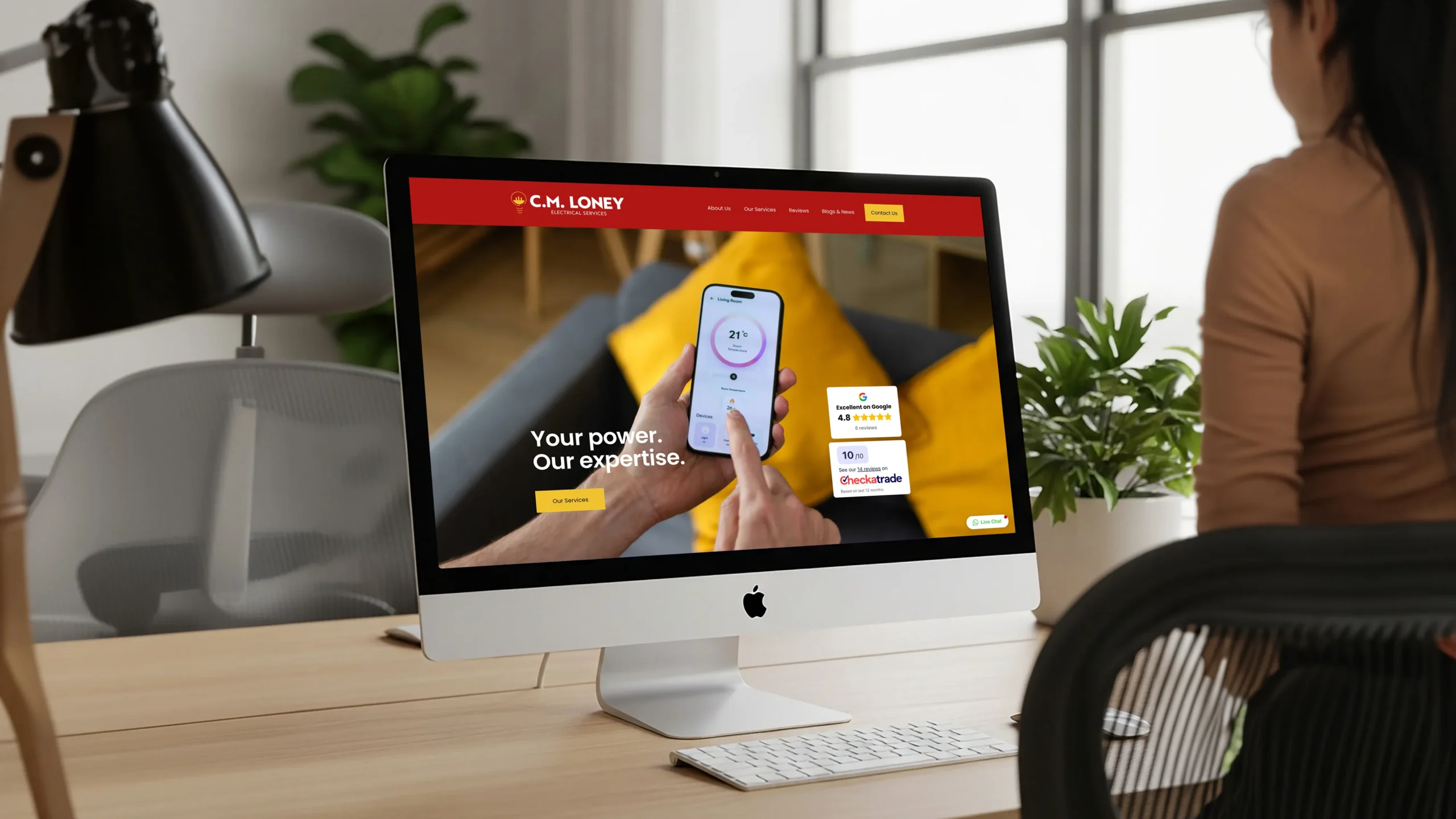 CM Loney Website