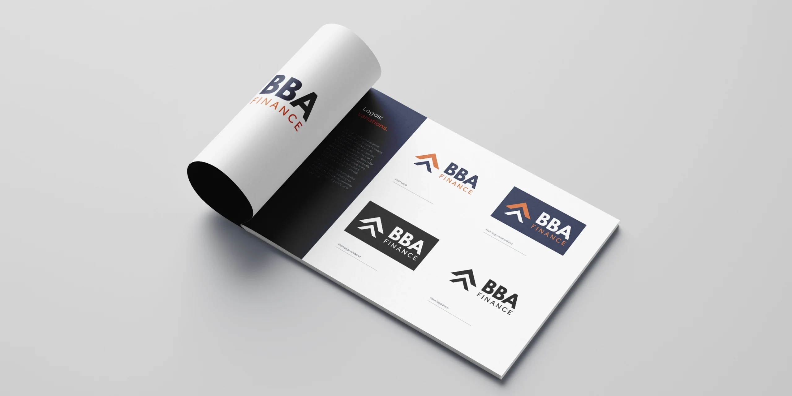 BBA Finance - Brand Guidelines - Logo Mockup