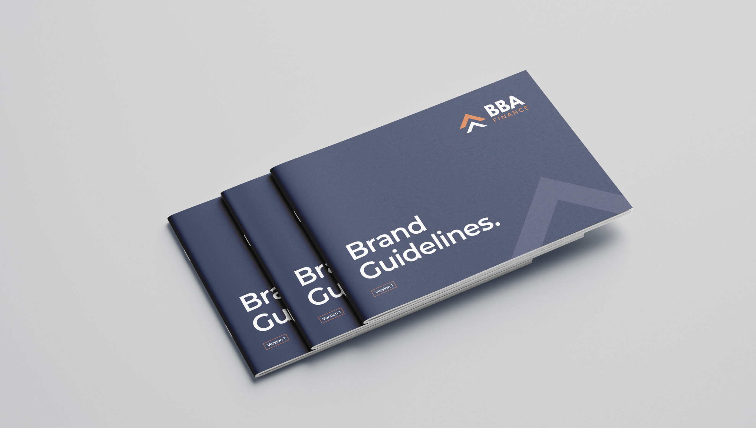 BBA Finance - Brand Guidelines Mockup V2